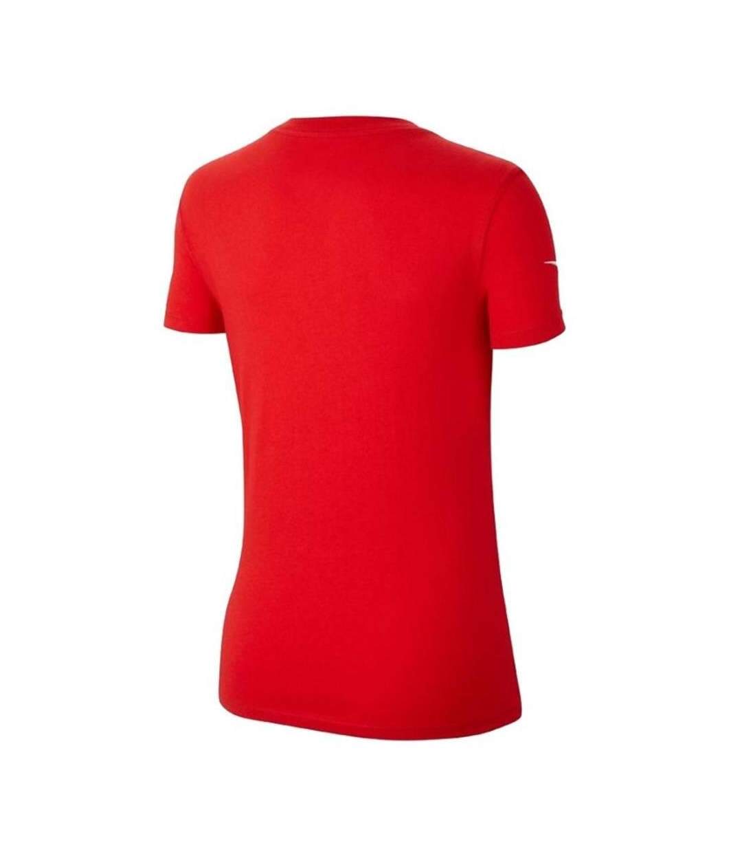 T-shirt Park Femme Rouge Nike-2