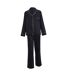 Ensemble De Pyjama Long Femme Noir Rose Bluebella-2