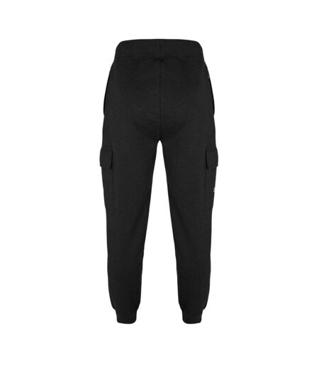 Mens Conor Benn Cargo Trousers Black White Everlast