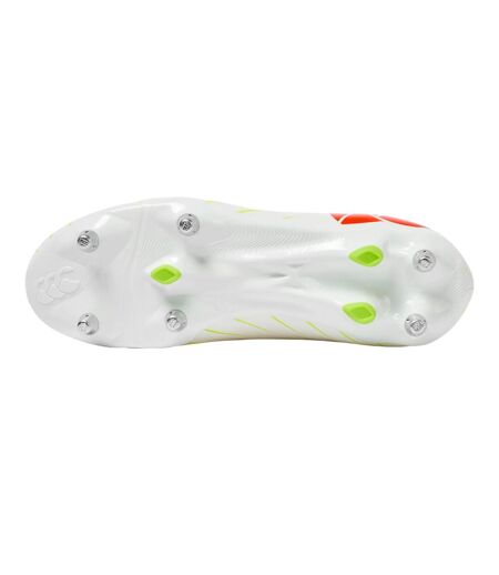 Unisex Adult Speed Falcon Team Soft Ground Rugby Boots Snow White Canterbury