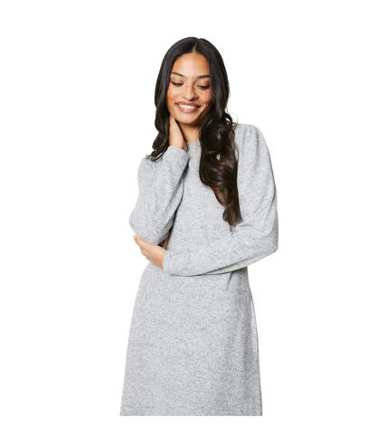 Robe mi-longue femme gris chiné Dorothy Perkins