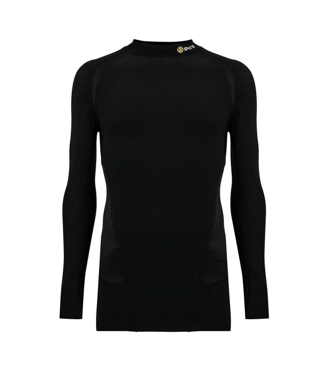 Mens G400 Plain Performance Long-sleeved Top Black Skins-1