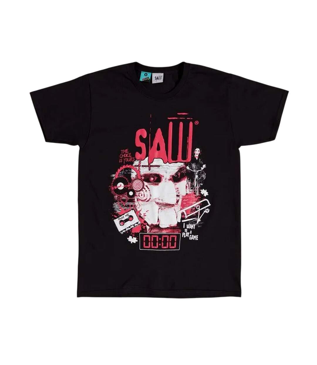 Unisex Adult T-shirt Black Charcoal Generic-1
