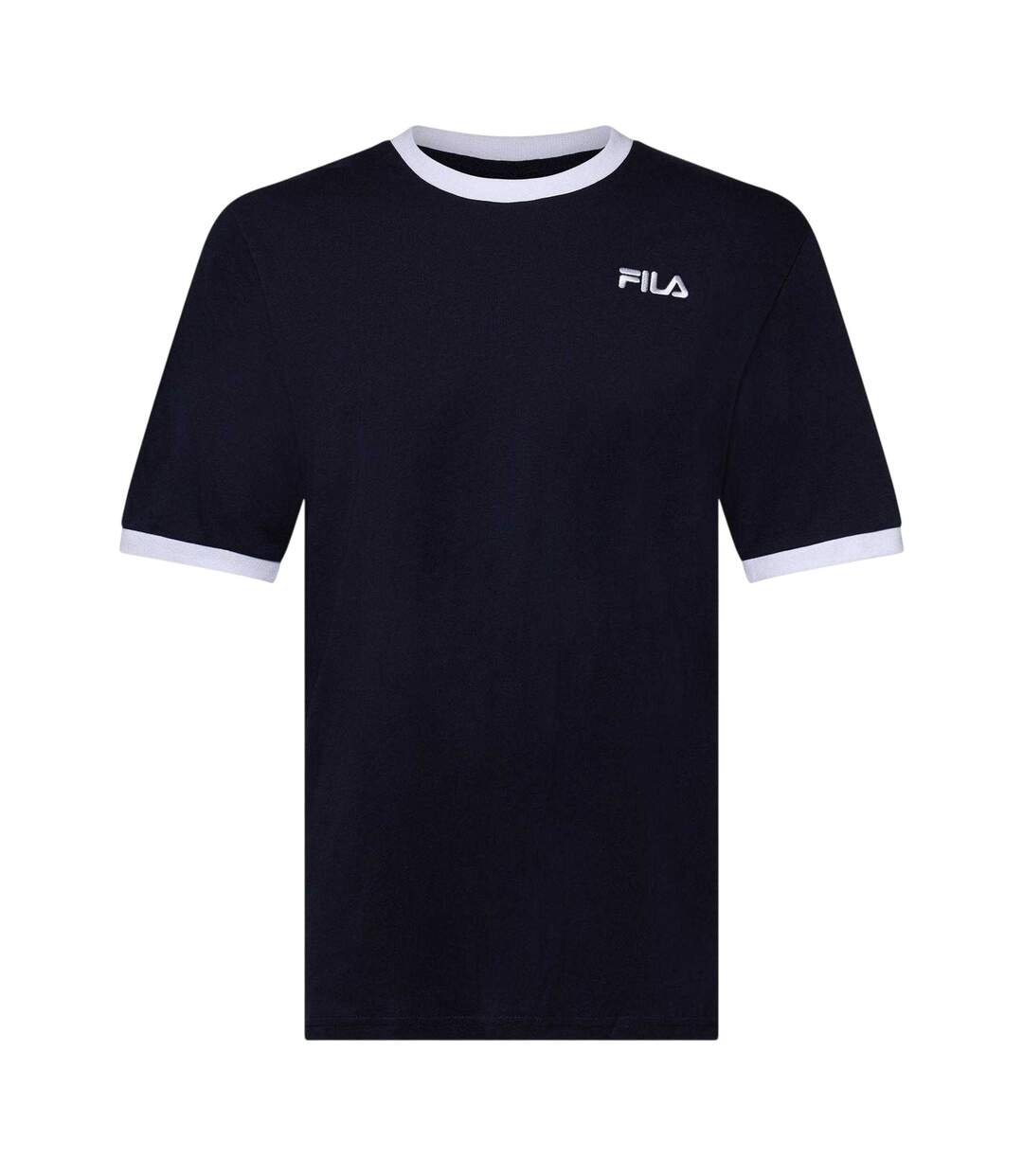 T-shirt Motif/style Logo Aster Homme Bleu Marine Fila-1