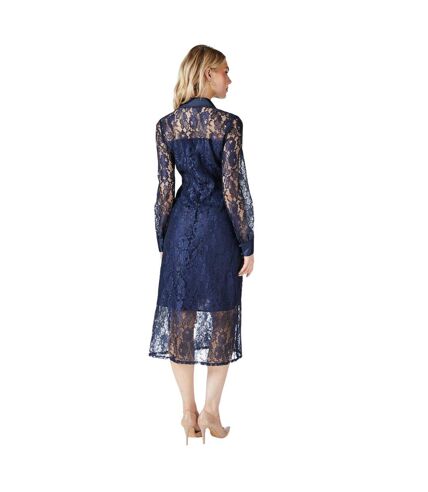 Robe chemisier femme bleu marine Principles