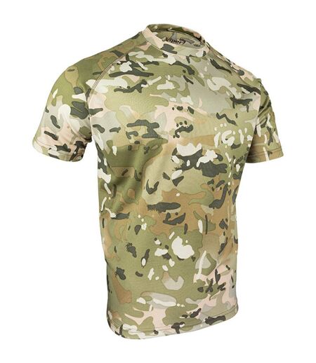 T-shirt Motif/style Camouflage Tactical Homme Noir Camouflage Viper
