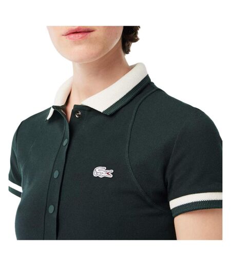 Robe verte femme lacoste ef7284