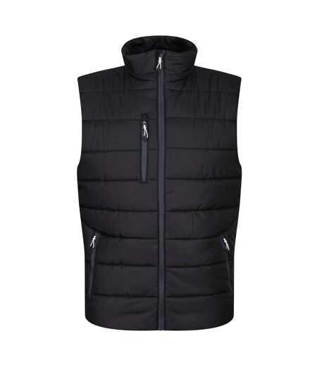 Mens Navigate Thermal Body Warmer Black Seal Grey Regatta