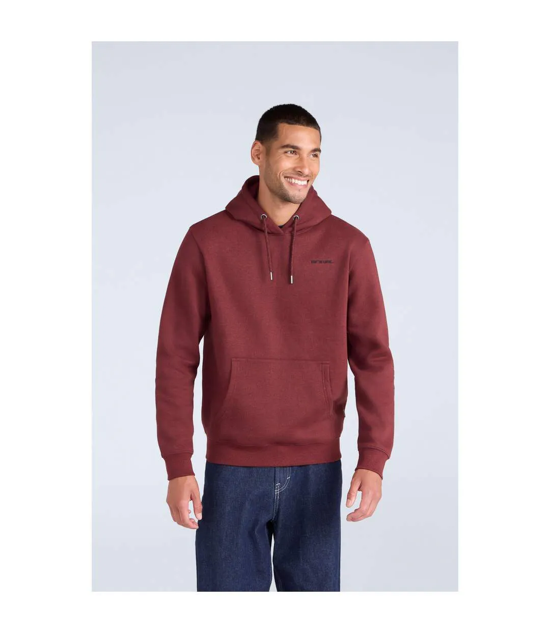 Sweat À Capuche Nick Homme Rouge Animal-1