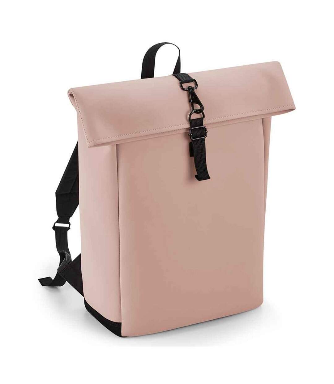 Sac à dos taille unique beige rosé Bagbase-1