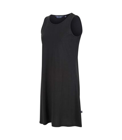 Regatta Womens/Ladies Kaimana Plain Swing Dress (Black) - UTRG7716