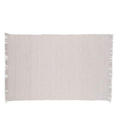 Tapis Déco en Laine Betina 200x300cm Blanc