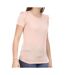 T-shirt Rose Femme Teddy Smith Tolan - L