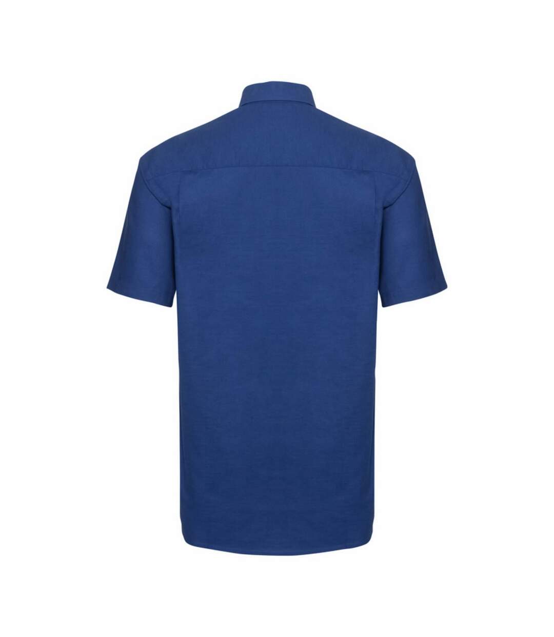 Chemise manches courtes homme bleu roi Russell