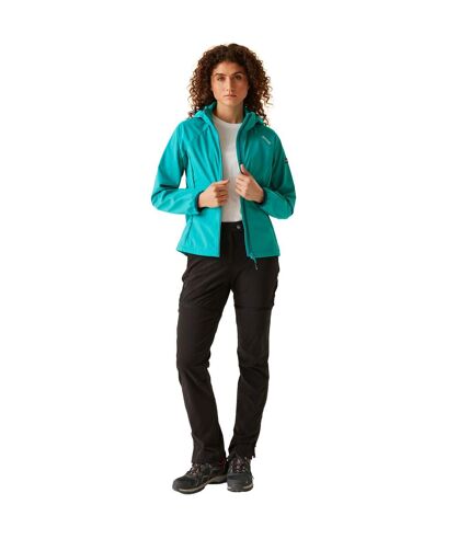 Veste softshell bourda femme bleu tahoe / bleu marocain Regatta