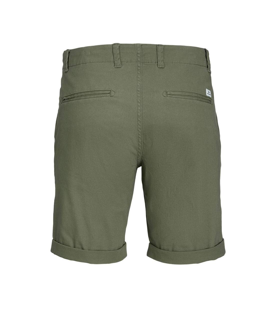 Short chino kaki homme jack & jones 12242692-2