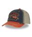 Casquette baseball avec broderie et effet usé Retro Muscle Vondutch-1