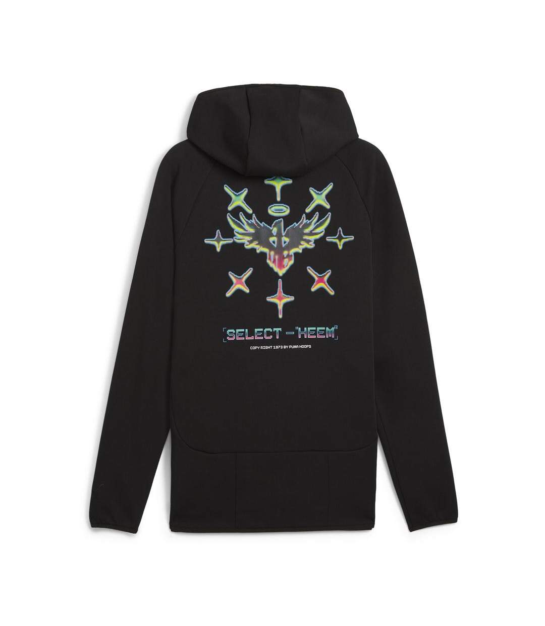 Sweat zippée noire homme puma melo - l-2