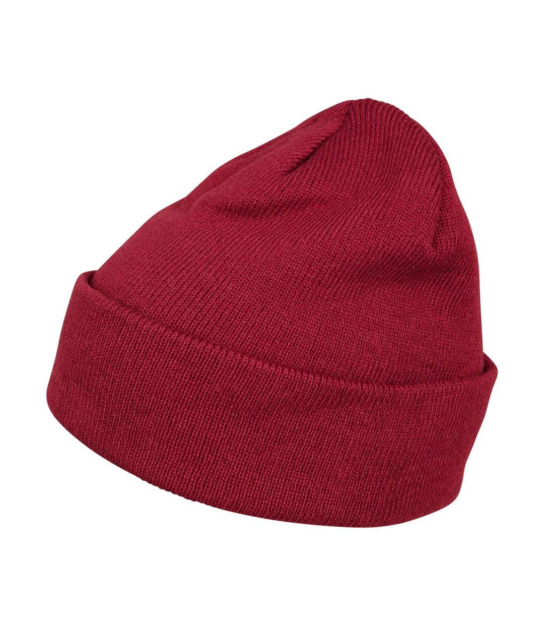 Bonnet heavy knit adulte bordeaux Build Your Brand