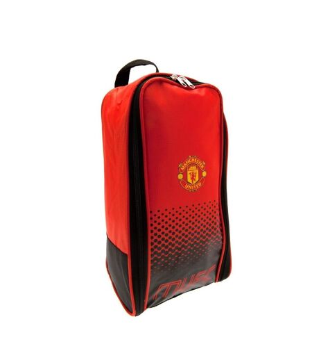 Manchester United FC Fade Design Boot Bag (Red) (One Size) - UTTA5957