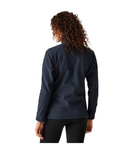 Regatta Ladies Uproar Softshell Wind Resistant Jacket (Navy) - UTRG1491