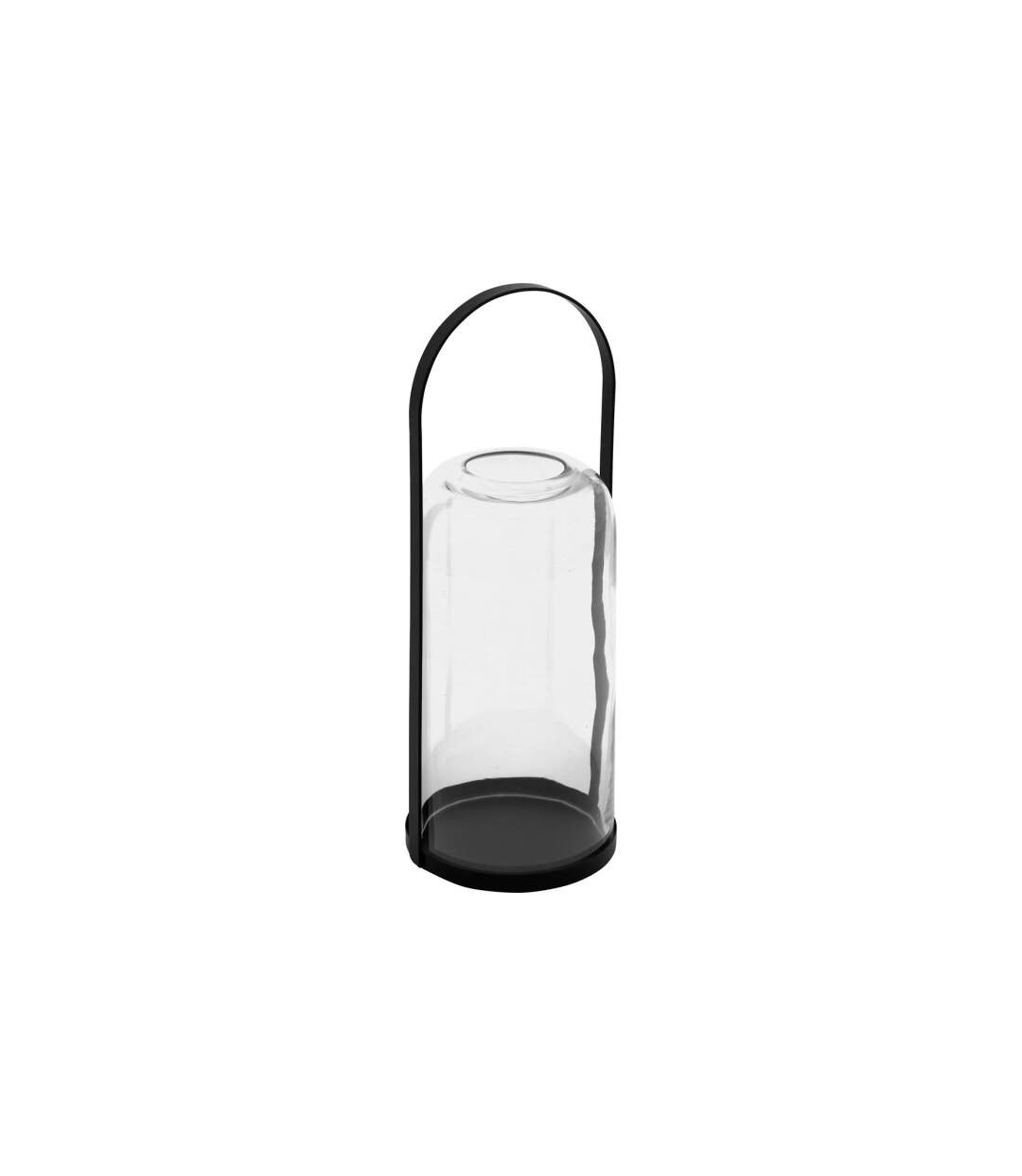 Lanterne LED en Verre Jako 35cm Noir-2