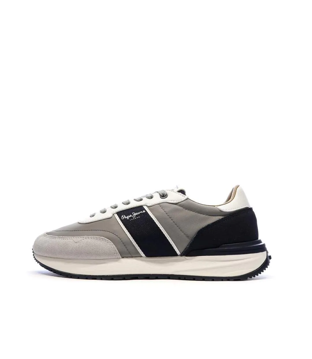 Baskets gris homme pepe jeans buster club-1