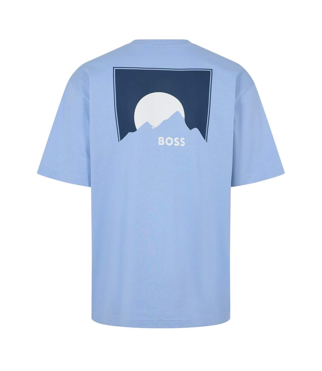 T-shirt Hbo Move Homme Bleu Boss-2