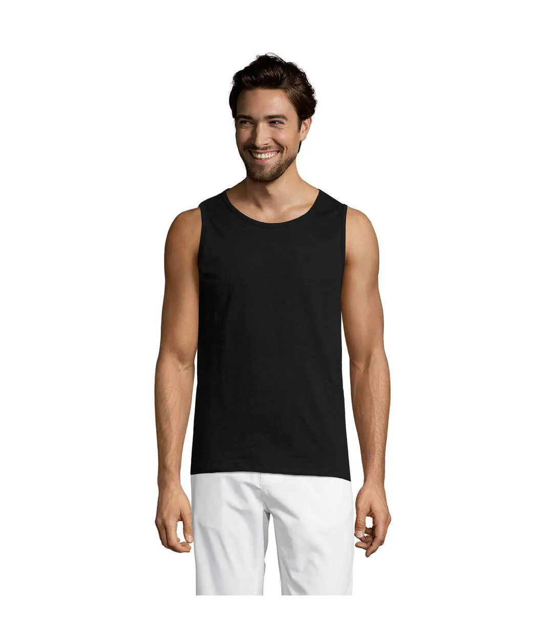 Débardeur Justin Homme Noir SOLS-1