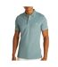 Polo bleu homme calvin klein jeans tipping - l-1