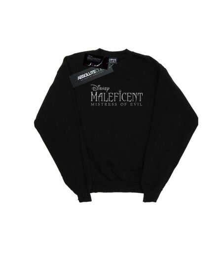 Disney Sweatshirt logo Maleficent Mistress Of Evil - Femmes/Dames (Noir) - UTBI26491