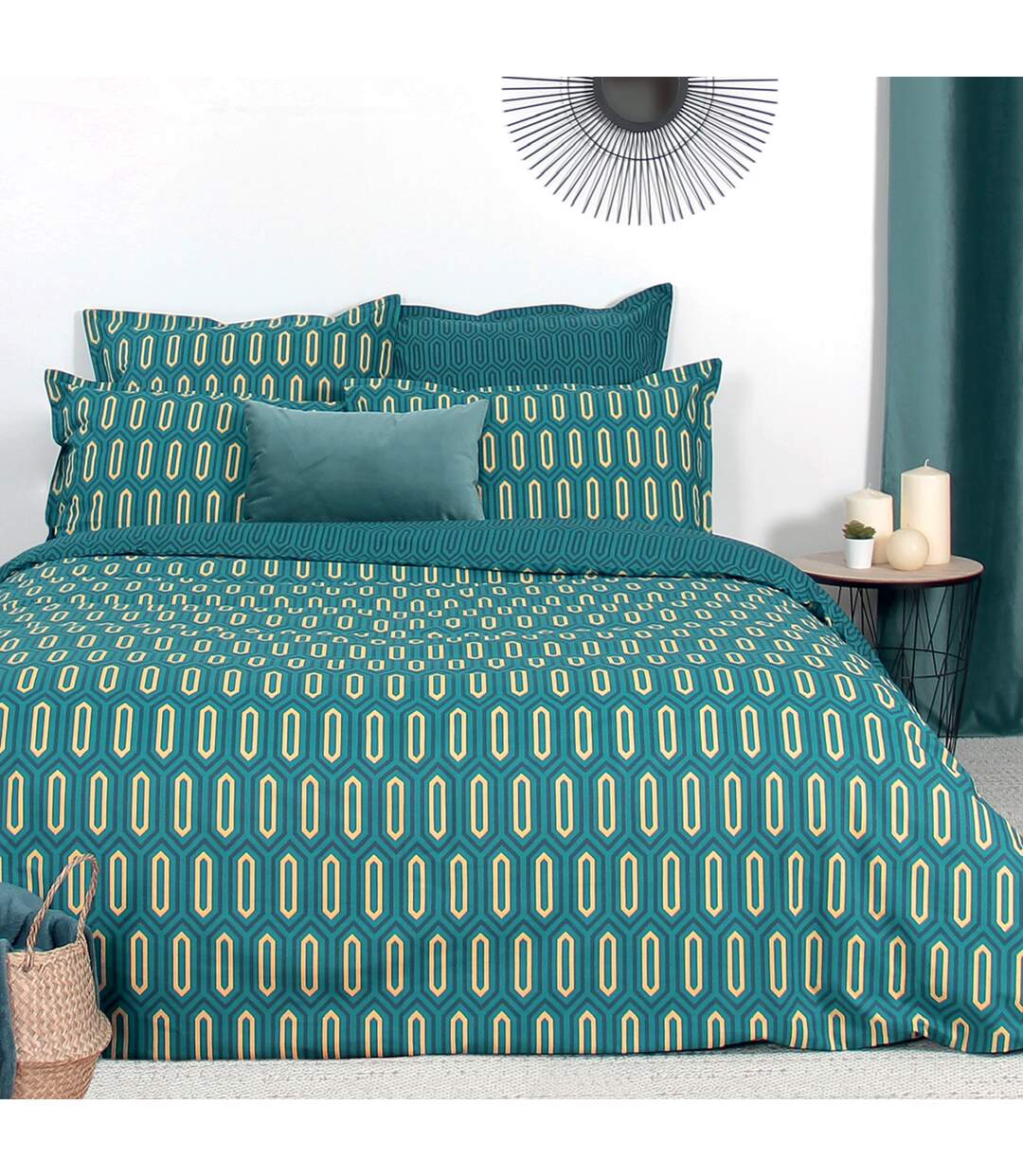 Parure de lit PAST coton percale-1