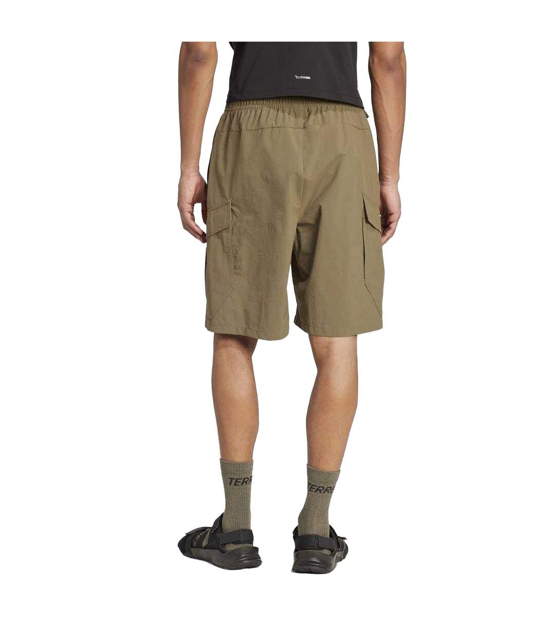 Short À Poches Terrex Homme Kaki Adidas-3