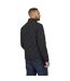 Mens Quilted Padded Jacket Black Brave Soul-3