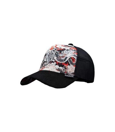 Casquette trucker avec filet bi-matière Dragon Rock'n Free Life