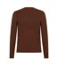 Mens Batwing Logo Crew Neck Jumper Brown Levis-2