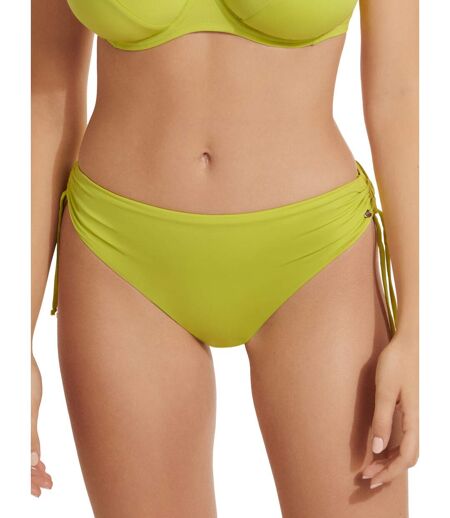 Bas maillot slip de bain taille haute côtés réglables Palma Lisca