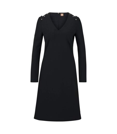Robe Décontractée Dariva Femme Noir Boss