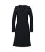 Robe Décontractée Dariva Femme Noir Boss-2