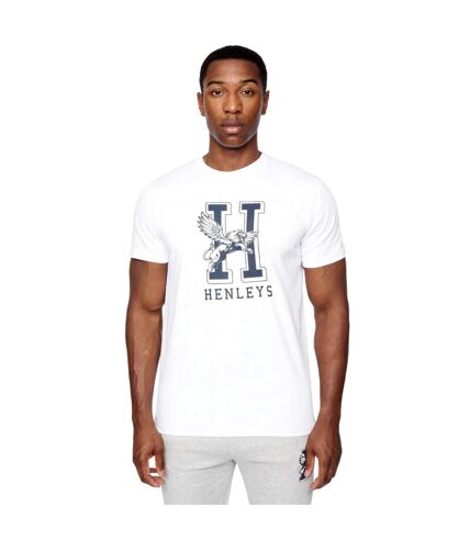 T-shirt belton homme blanc optique Henleys