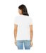 T-shirt femme blanc Bella + Canvas-2