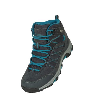Mountain Warehouse Womens/Ladies Rapid Waterproof Suede Walking Boots (Navy) - UTMW126
