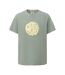T-shirt Motif/style Logo Homme Vert De Gris Pretty Green-1