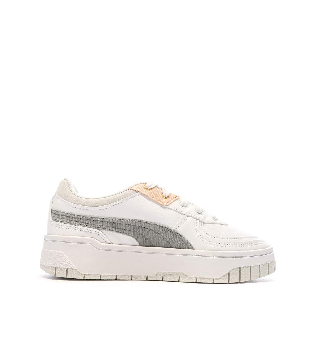 Baskets blanches/grises femme puma cali dream-2