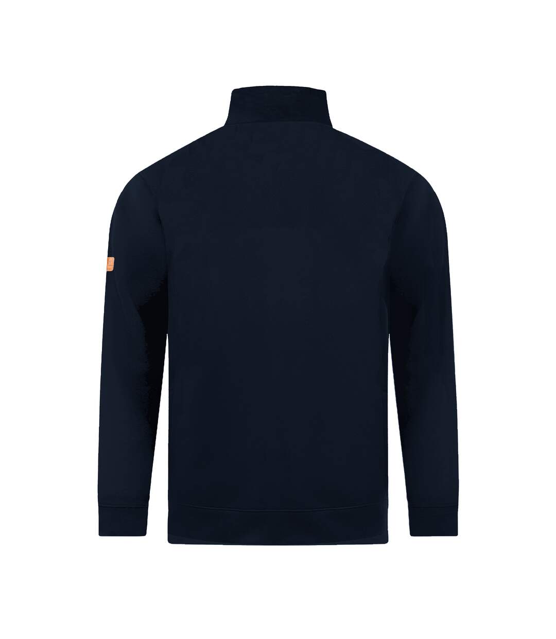Mens D555 Russel Embroidered Logo Fleece Kingsize Sweatshirt Navy Duke-3