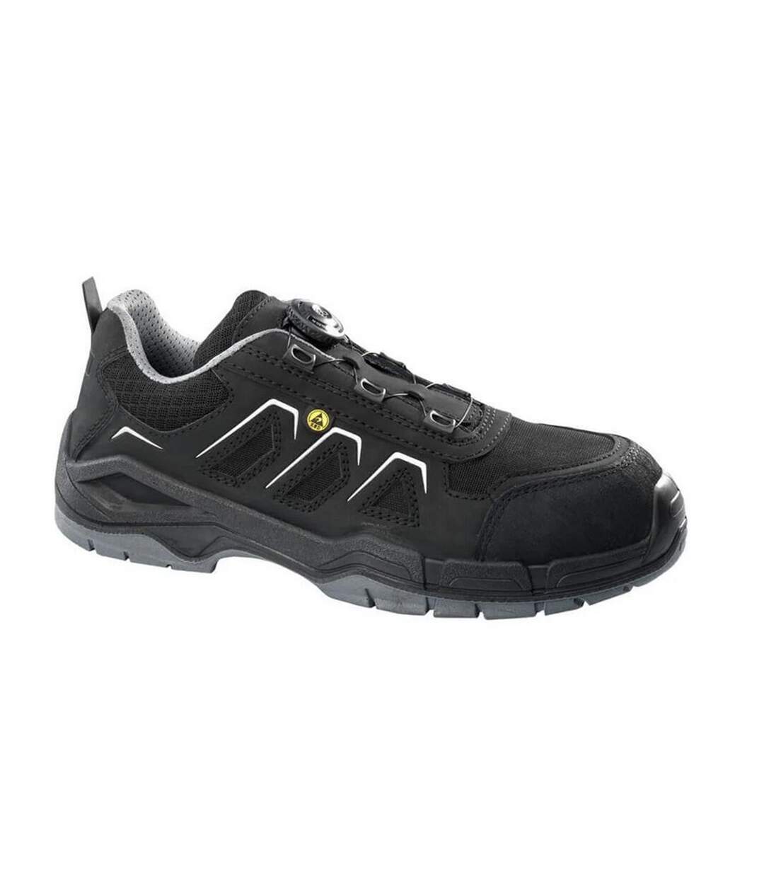 Mens Footwear Fit Manaslu Nubuck Safety Shoes Black Mascot-1