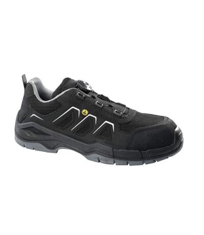 Mens Footwear Fit Manaslu Nubuck Safety Shoes Black Mascot