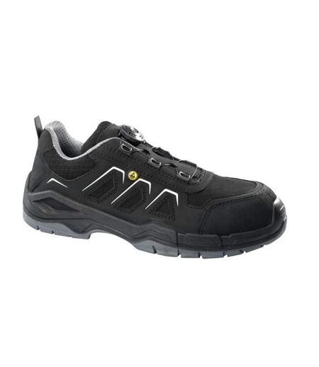 Mens Footwear Fit Manaslu Nubuck Safety Shoes Black Mascot