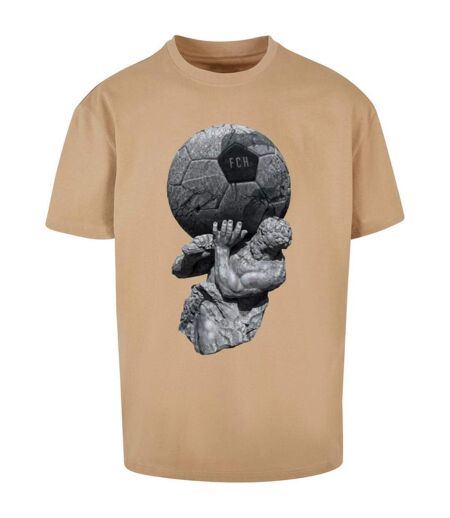 T-shirt Football's Coming Home Play God Homme Beige Mister Tee
