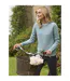 Womens/ladies Classic Lambswool Crew Neck Jumper Mineral Green WoolOvers-1